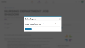 Click to enlarge A "Confirm Request" modal states "are you ready to request this opportunity? An educator will contact you shortly to coordinate the next steps" with "Yes, Request" and "Cancel" buttons